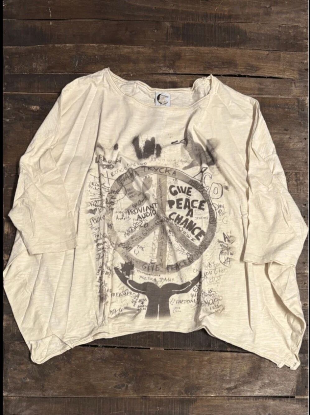 Jaded Gypsy Be Free Top Peace O/S